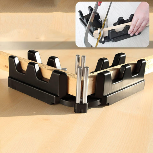 2-in-1 Mitre Measuring Cutting Tool,Miter Saw Protractor and 85-180°Angle Finderfor Home Improvement Carpentry Work...