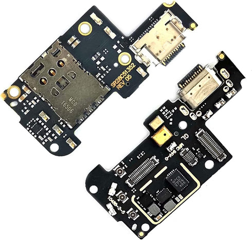 USB Charger Charging Port Dock Connector Ribbon Flex Cable PCB Board Replacement Compatible with Motorola Edge+ Plus 6.7 inch...