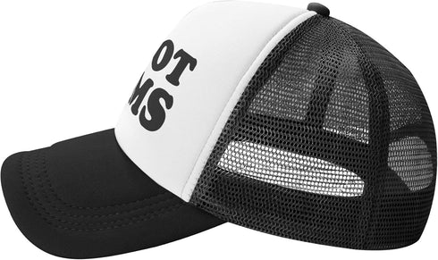Trucker Hats for Men Women, Funny Gag Gifts Joke, Classic Adjustable Mesh Baseball Cap Snapback Hat Black...