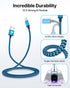 Aioneus iPhone Charger Cord 3ft 3Pack MFi Certified Lightning Cable Fast Charging Nylon Braided Phone Charger Cable Compatible with iPhone 14 13 P...