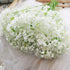 Bringsine Baby Breath Gypsophila Wedding Decoration Bride White Colour Pu Flowers 30 Pieces/lot...
