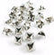 Nailheads Spots Studs 2 Prong 1/2" Square; Bright Nickel Finish 100 Pcs...