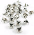 Nailheads Spots Studs 2 Prong 1/2" Square; Bright Nickel Finish 100 Pcs...