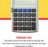 School Smart 8-Digit LCD Dual Power Pocket Calculator, 2-7/8 x 3/8 x 4-5/8 Inches...