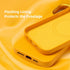 Genuine Leather Case for iPhone 15 Pro Max (6.7 inch) Top Litchi Grain Leather Magnetic Phone Case- Compatible with Magsafe - Yellow...