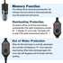 Adjustable Mini Aquarium Heater 0.5/1/2/3 Gallon Submersible Small Fish Tank Heater 10W/20W/30W Digital Display Thermostat External Temperature Co...