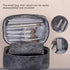 Travel Size Makeup Brush Bag for Women, 2024 Latest Premier PU Leather Cosmetic Bags for Traveling, Cute Skincare Make Up Storage Bag Organizer, C...
