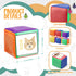 Yilloog 8 Pcs 3.15 Inch DIY Photo Pocket Dice for Classroom Large Clear Foam Dice Education Playing Game Cubes Set 6 Sided Stacking Blocks Teacher...