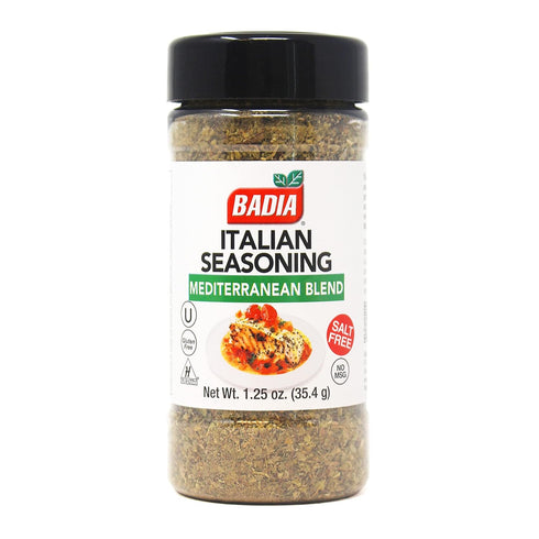 Badia Italian Seasoning Mediterranean Blend, 1.25 Ounce (Pack of 6)...