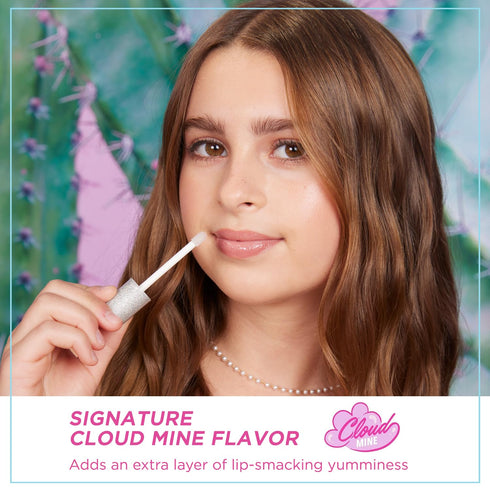Petite 'N Pretty So Dreamy 10K Shine Lip Gloss Duo -Makeup for Kids, Tweens, Teens - High Shine, Lightweight, Made in the USA (First Freeze and Ro...