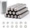 Tlimus 12pcs Flower Theme Metal Stamps, 3MM (1/4”) Metal Stamping Tools DIY Arts and Crafts Supplies Stamping Accessories, Leather & Wood Stamps...