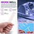 Swpeet 15Pcs Milkly Plastic Rods Assortment Kit, Diameter 3mm Length 250mm Material ABS Round Stick Round Solid Bar DIY Model for DIY Toys Buildin...