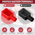 Battery Terminal Cover 8 Pcs, Battery Terminal Protector Isolate Soft Rubber, Positive Battery Terminal Cover Top Post, Battery Post Cover for Car...