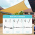 HOMPER Awning Attachment Set, Heavy Duty Sun Shade Sail Stainless Steel Hardware Kit for Garden Triangle and Square, Rectangle, Sun Shade Sail Fix...