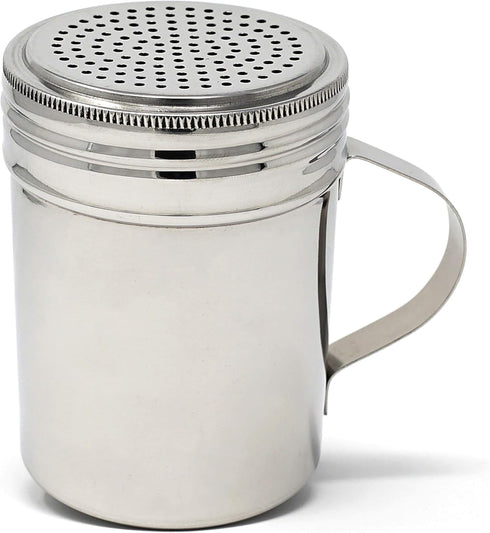 Winware Stainless Steel Dredges 10-Ounce with Handle, Set of 12...