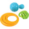 Constructive Playthings Calypso Baby Musical Toys, Includes Shaker, Rattler and Tambourine, Playroom Essentials, Learn Rhythm and Sound, Multicolo...