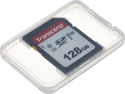 Transcend TS128GSDC300S-E 128GB UHS-I U3 SD Memory Card...