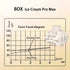 Kailh Box Ice Cream Pro Max Keyboard Switches,Pre-Lubed Linear 5-pin 45gf RGB SMD Switch for Mechanical Keyboard(Ice Cream 45Pcs)...