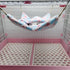 Small Animal Hanging Hammock, Pet Hanging Nap Sack Sleep Bag Bed, Cage Hammock Beds for Ferret Guinea-Pig Sugar Glider Hamster Rat Mice Chinchilla...