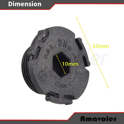 11137605018 Car Engine Oil Drain Plug Aftermarket Replacement Parts Fit for BMW X1 28i Z4 28i 528i 528i 228i 320i 328i 328i 428i 428i 328i 428i Et...