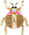 Knighthood Pearl and Champagne Stone Detai Elegant Lady Bird Insect Brooch/Lapel Pin...