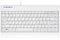 Perixx PERIBOARD-409WU US, Wired USB Mini Keyboard - White - US English...