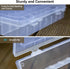 CHANGE MOORE Tackle Box Organizer Box, 2 Pack Clear Storage Box Organizer, 24 Grids Bead Storage Containers, Plastic Storage Box with Dividers, Ar...
