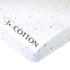 American Baby Company 100% Natural Cotton Fitted Mini Crib Sheet 38" x 24" - Soft & Breathable Small Nesting Portable Crib Sheet, Fits Pack N Play...