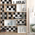 VaryPaper 15.7''x78.7'' Thick Checkered Countertop Contact Paper Waterproof Checkered Wallpaper Peel and Stick Black and White Wallpaper for Bathr...