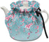 Cherry Blossom Print Tea Cozies for Teapot, Portable Kettle Cover Tea Kettle Quilt Tea Cosy Cotton Kettle Tea Pot Cover Dust Proof Insulated Keep ...