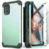 IDweel for Galaxy A71 5G Case with Tempered Glass Screen Protector, Hybrid 3 in 1 Shockproof Slim Heavy Duty Protection Hard PC Cover Soft Silicon...