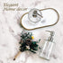 JASAI 16OZ Cylinder Glass Soap Dispenser with Rust Proof Stainless Steel Pump, Refillable Bathroom Soap Dispenser for Hand Soap, Dish Soap, Liquid...