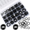 O Ring Assortment Kit, 360 Pcs Rubber Washer Orings, 24 Sizes Pressure Washer O Ring Kit for Faucet, Hose, Automotive, Air Gas Plumbing Sealing Re...