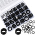 O Ring Assortment Kit, 360 Pcs Rubber Washer Orings, 24 Sizes Pressure Washer O Ring Kit for Faucet, Hose, Automotive, Air Gas Plumbing Sealing Re...