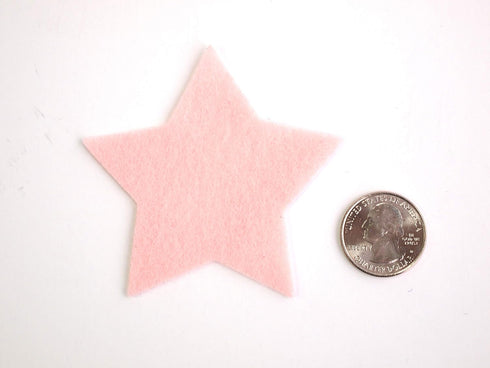 Playfully Ever After 3 Inch 35pc Felt Stars (Light Pink)...