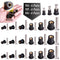 18 Pairs M4 M5 M6 Neoprene Well Nuts with Stainless Steel Screw M5 Rubber Well Nuts Kayak Brass Copper Bolts Well Nut Kit for Kayak Motorcycle Boa...