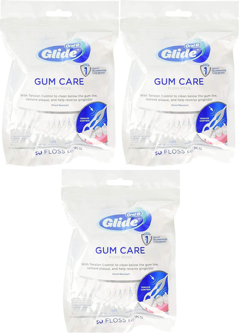 Glide Pro-Health Advanced Floss Picks 30 Ea,30 Count (Pack of 3)...