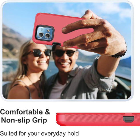 for Moto G Stylus 2023 4G Case, with Built in Screen Protector Heavy Duty Drop Protection,Full Body Rugged Shockproof Protective Phone Cover for M...