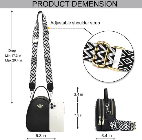 Lightweight Small Crossbody Bags Shoulder Bag for Women Stylish Ladies Cell Phone Purse and Handbags Wallet...