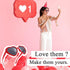 4 Pack Red Heart Sunglasses for Women Retro Red Heart Shaped Glasses Vintage Trendy Love Sunglasses Party Favors Supplies...