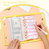 A6 Notebook Binder Cover, Soft PVC 6-Ring Binder Cover with Double Snap Button Glitter Loose Leaf Folder Protector for Refill Paper Budget Cash En...