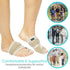 Vive Bunion Brace (Pair) - Big Toe Corrector Straightener with Splint - Hallux Valgus Pad, Joint Pain Relief, Alignment Treatment - Orthopedic Sle...