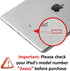 Clear Case for iPad mini 7 A17 Pro (2024) / Mini 6 (2021), Soft Slim Fit Shockproof TPU Lightweight Transparent Cover...