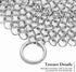 AMAGABELI GARDEN & HOME 7”x7” Cast Iron Cleaner 316 Stainless Steel Cast Iron Scrubber Chain Mail Scrubber Cast Iron for Pans Dutch Ovens Grills B...