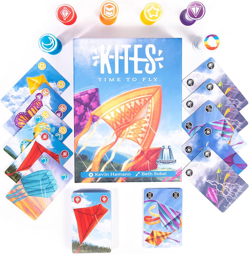 Kites - Time to Fly! | Fun Family Games for Adults, Teens & Kids | Fun Quick Party Games | 10 Minutes | Ages 10 and Up | for 2 to 6 Players | Easy...