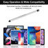 Stylus Pens with Pen Slot for Touch Screens, High Precision Capacitive Universal Stylus for iPad iPhone Tablets Samsung Galaxy All Touch Screen De...