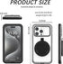 Self-Check Waterproof Phone Case Compatible for iPhone 13 Pro, Underwater Touchscreen Waterproof Phone Pouch Diving Phone Case with Lanyard for Sn...