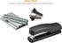 Bostitch Office Desktop Stapler Value Pack, 20 Sheet Capacity, Opens for Tacking, includes 5,000 Staples & Staple Remover, Black...