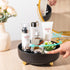 Makeup Perfume Organizer Tray 360 Degree Rotating Lazy Susan Skincare Lotion Organizer Spinning Cosmetics Storage for Dresser, Vanity, Bathroom Co...