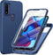 PUJUE for Motorola Moto-G Pure Phone Case: G Play 2023 | G Power 2022 Silicone Matte Case 360 Full Protection - Rugged Bumper Sturdy Shockproof Pr...